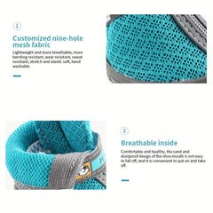 Non Slip Dog Shoes for Small and Medium Dogs - All Seasons Comfortable Pet Footw