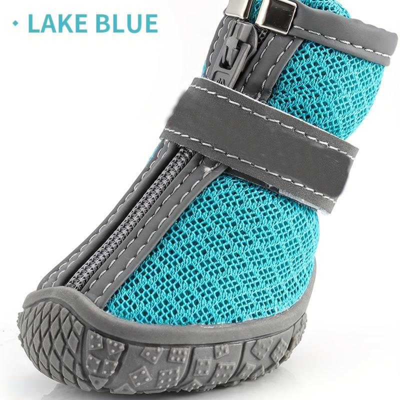 Non Slip Dog Shoes for Small and Medium Dogs - All Seasons Comfortable Pet Footw