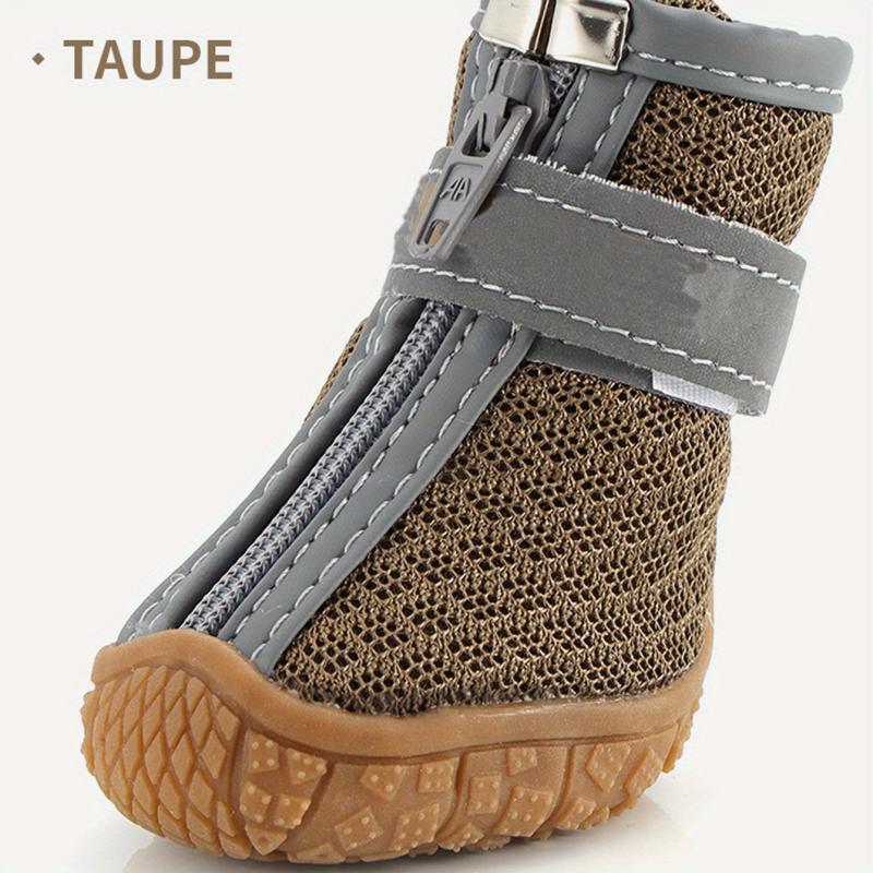 Non Slip Dog Shoes for Small and Medium Dogs - All Seasons Comfortable Pet Footw