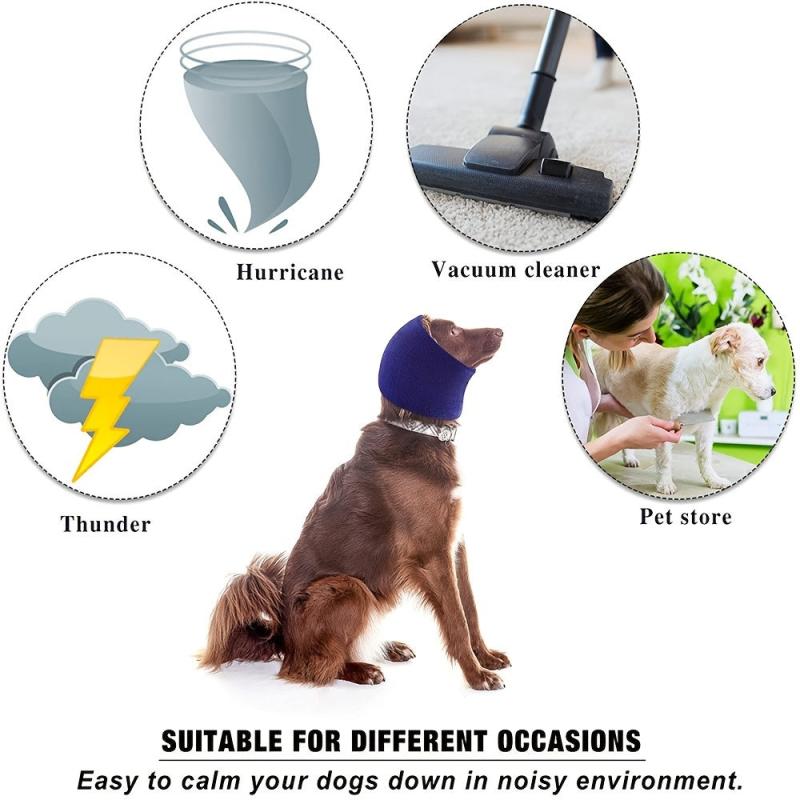 Dog Noiseproof Ear Protect Hood Anxiety Calming Ear Covers Hoodie