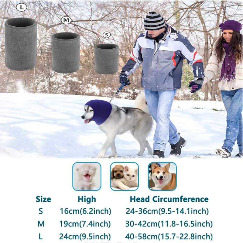 Dog Noiseproof Ear Protect Hood Anxiety Calming Ear Covers Hoodie