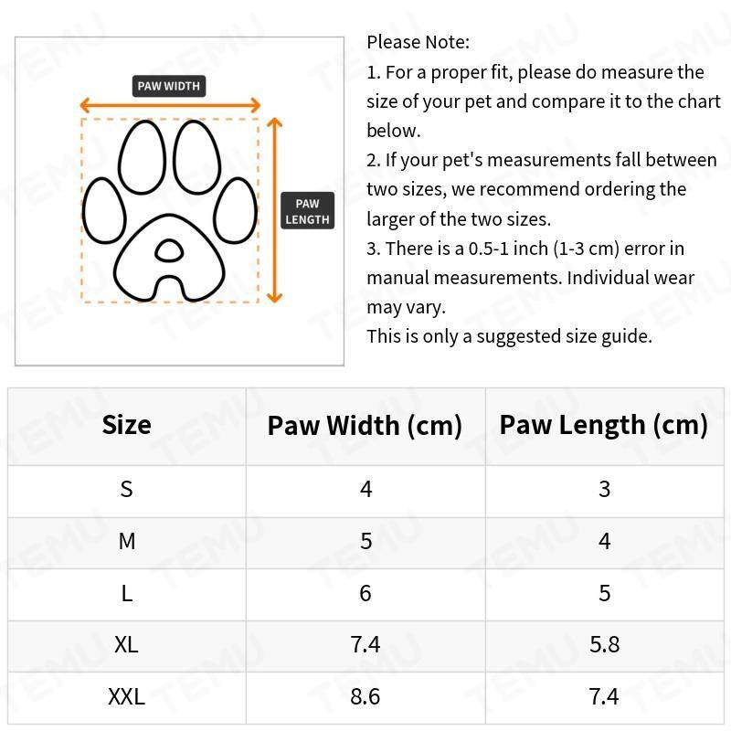 Adorable Cartoon Monkey Pattern Rain Boots for Pets