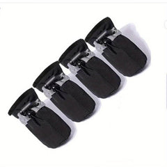 4pcs Dog Shoes Reflective Straps Anti Slip Dog Boots