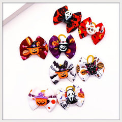 20pcs Elastic Halloween Decor Rubber Bands for Pet Hair