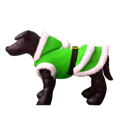 Christmas Pet Costume Winter Style Dog Dressing Up Santa Claus Apparel