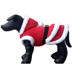 Christmas Pet Costume Winter Style Dog Dressing Up Santa Claus Apparel