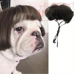 Pet Costume Wigs for Small and Medium Dogs
