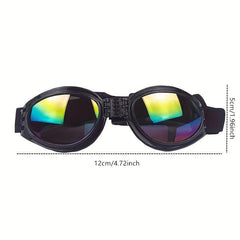 Foldable UV Protection Dog Goggles for Sun Wind Debris