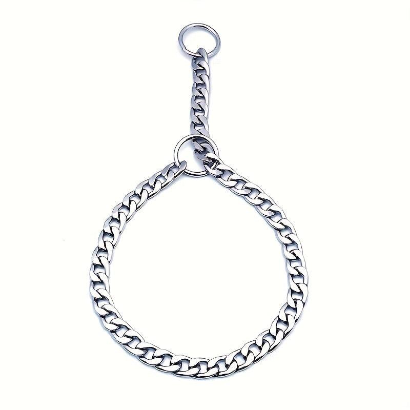 Stainless Steel Dog Choke Chain Collar Pet Training Walking Choker