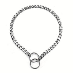 Stainless Steel Dog Choke Chain Collar Pet Training Walking Choker