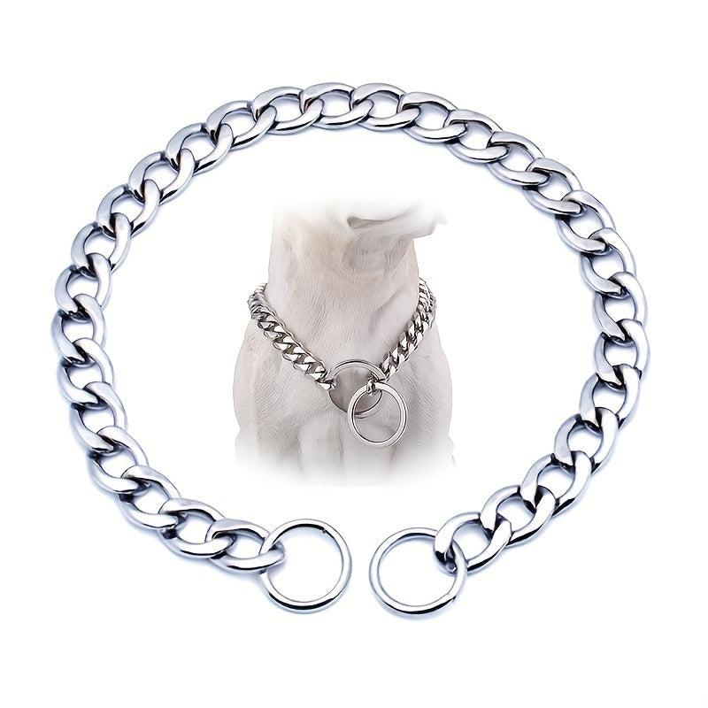 Stainless Steel Dog Choke Chain Collar Pet Training Walking Choker