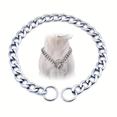Stainless Steel Dog Choke Chain Collar Pet Training Walking Choker