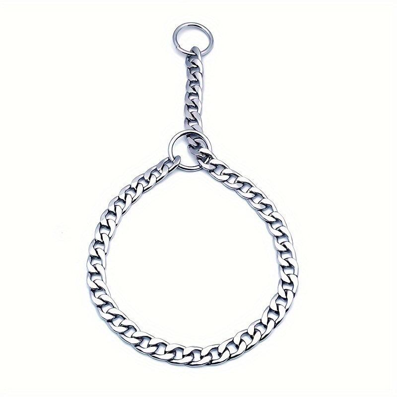 Stainless Steel Dog Choke Chain Collar Pet Training Walking Choker