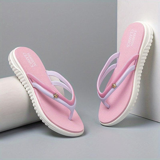 Women's Non-slip Flip Flops PVC Slides