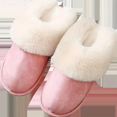 Classic Fuzzy Wool Cozy Home Slipper Winter Autumn