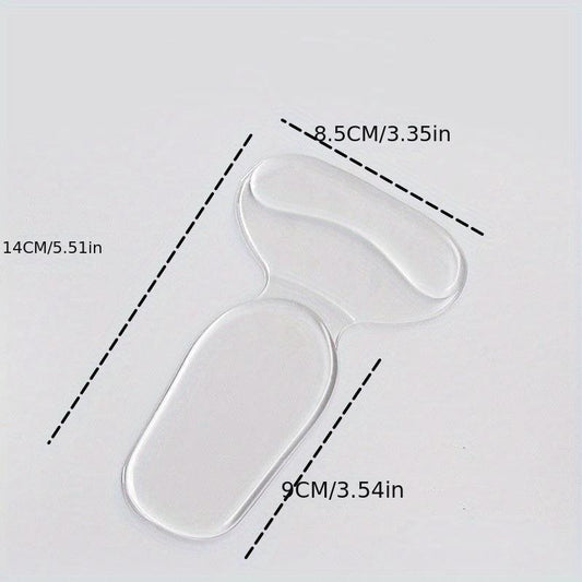 4D Silicone Anti-abrasion Heel Sticker Shoe Sticker