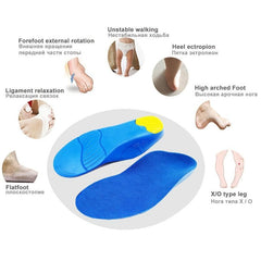 Kids Orthotics Insoles Arch Support Correction Flat Feet Foot Care Orthopedic