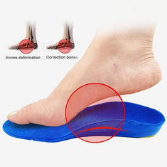 Kids Orthotics Insoles Arch Support Correction Flat Feet Foot Care Orthopedic