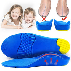 Kids Orthotics Insoles Arch Support Correction Flat Feet Foot Care Orthopedic