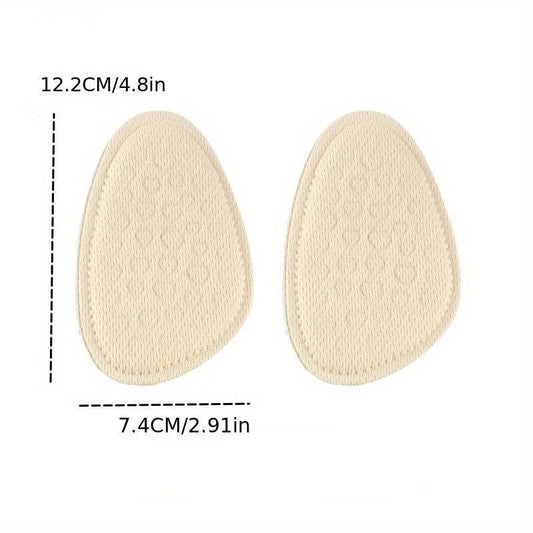 Silicone Half Insole Forefoot Pad Anti-Slip Thickened Insert for High Heels