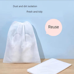 20pcs Portable Shoes Bag Drawstring Storage Pouch Anti Yellow Dry Bag Travel