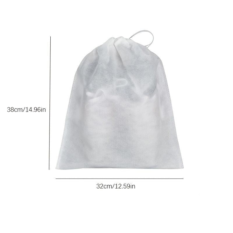 20pcs Portable Shoes Bag Drawstring Storage Pouch Anti Yellow Dry Bag Travel