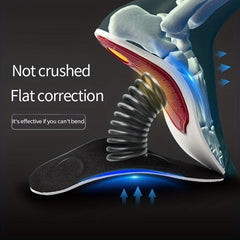 Orthotic High Arch Support Insoles Gel Pad 3D Arch Support Flat Feet