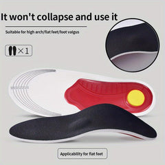 Orthotic High Arch Support Insoles Gel Pad 3D Arch Support Flat Feet