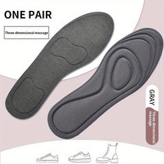 4D Memory Foam Orthopedic Insoles Nano Antibacterial Deodorization Sport Running