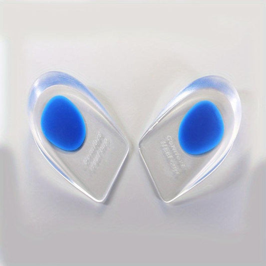 Medical Silicone Heel Pads - Gel Heel Cup Plantar Fasciitis Liner