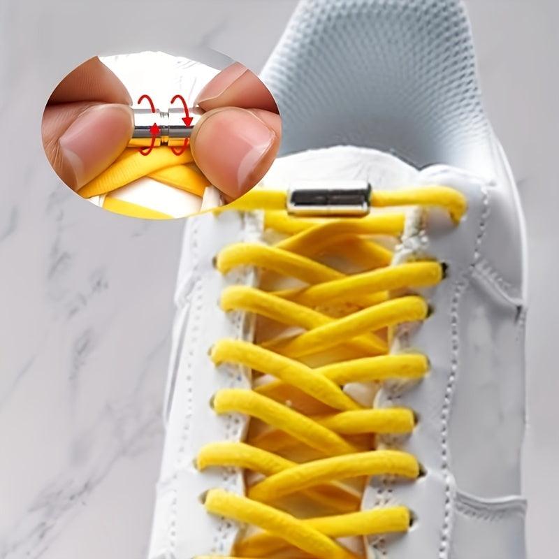 2pcs Aluminum Colorful Metal Shoelace Buckles
