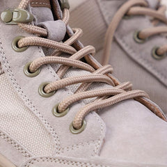 Heavy Duty Round Boot Laces 2 Pairs - Durable Shoelaces for Boots