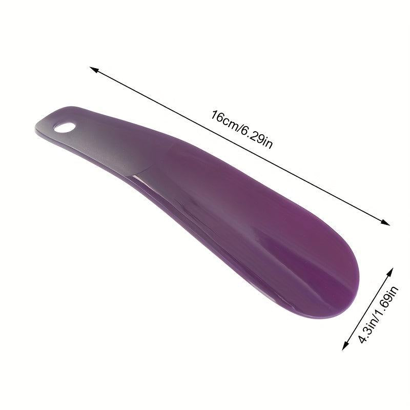 Colorful Plastic Shoe Horns - Set of 3