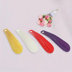 Colorful Plastic Shoe Horns - Set of 3