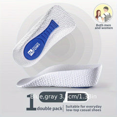 Memory Foam Height Increase Insoles Arch Support Orthopedic Shoe Pads