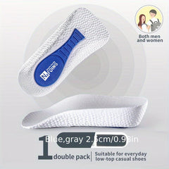 Memory Foam Height Increase Insoles Arch Support Orthopedic Shoe Pads
