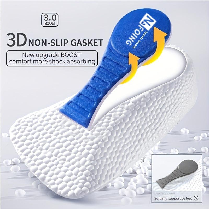 Memory Foam Height Increase Insoles Arch Support Orthopedic Shoe Pads