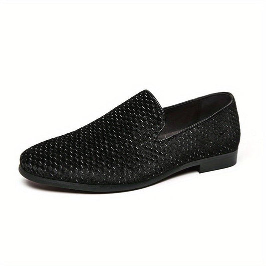 Women's Flat Loafers Stylish Slip On Shoes Round Toe Low Top Solid Loafers