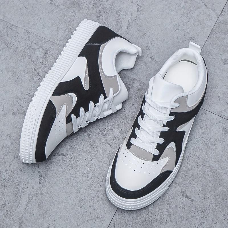 Men's Block Skate Shoes, Non Slip Casual Shoes For Youth
