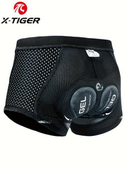 Men's Padded Cycling Shorts for Outdoor Sports
