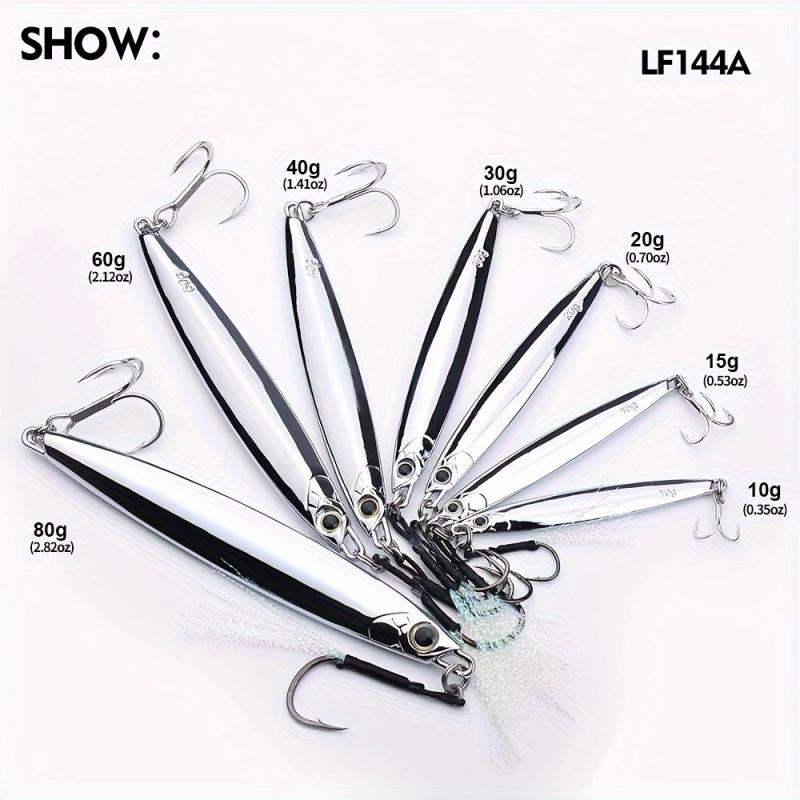 Proberos 1pc Metal Jig Fishing Lure for Saltwater