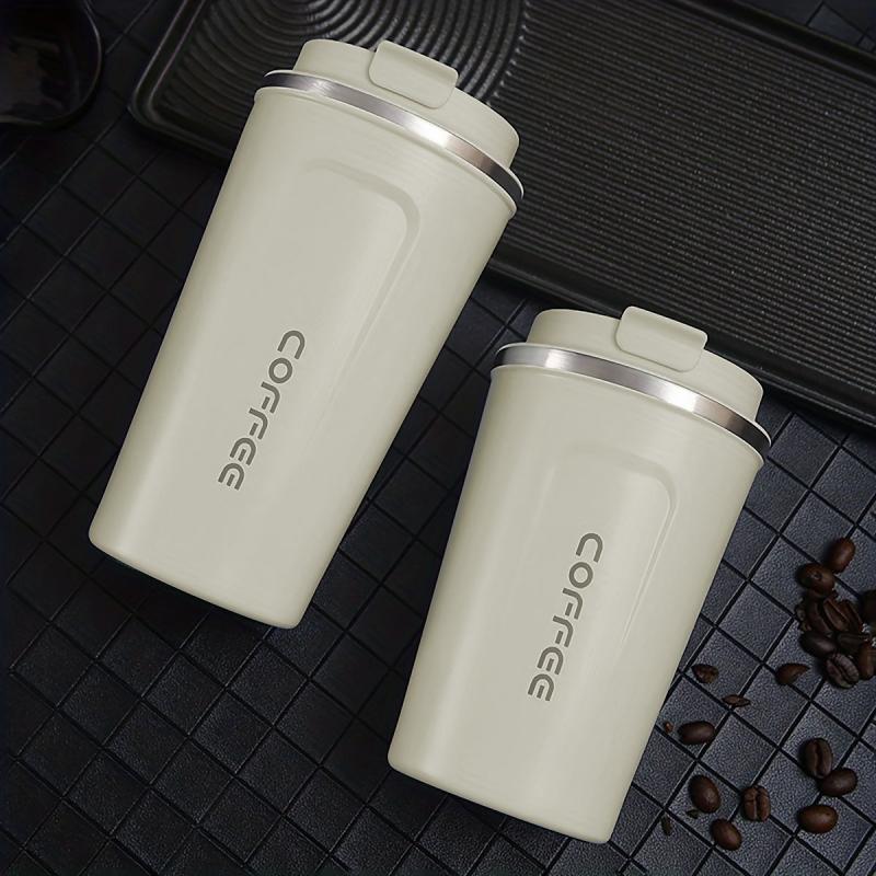 304 Stainless Steel Vacuum Coffee Cup 12.85oz Leakproof Insulation Tumbler