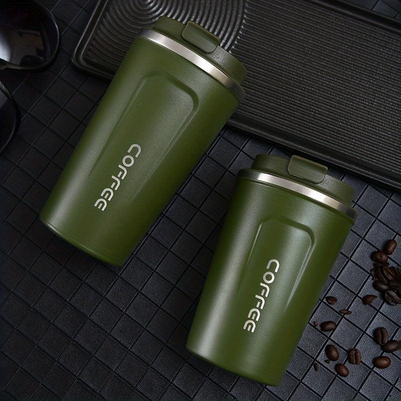 304 Stainless Steel Vacuum Coffee Cup 12.85oz Leakproof Insulation Tumbler