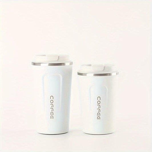 304 Stainless Steel Vacuum Coffee Cup 12.85oz Leakproof Insulation Tumbler