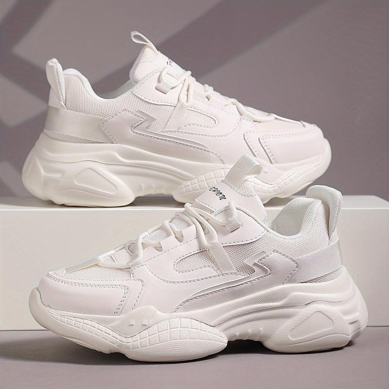 Women's Casual Sneakers with Thick Sole Lightweight Running Shoes