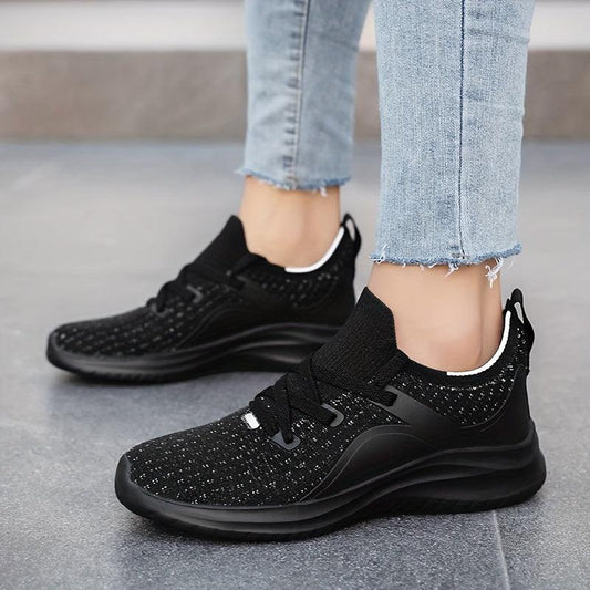Women's Mesh Breathable Running Tennis Shoes Lightweight Non slip