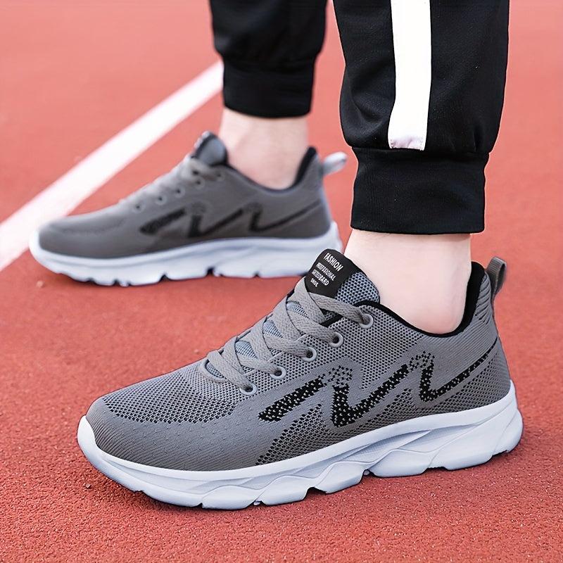 Men's Breathable Running Shoes Non Slip Soft Sole Sneakers