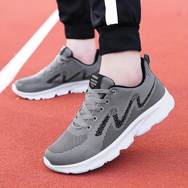 Men's Breathable Running Shoes Non Slip Soft Sole Sneakers