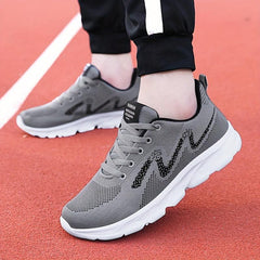 Men's Breathable Running Shoes Non Slip Soft Sole Sneakers