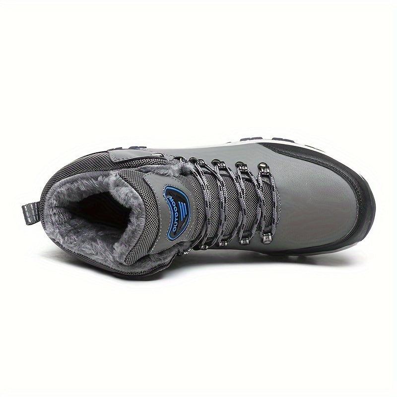 Men's Hiking Boots Plush Lining Non Slip Snow Boots
